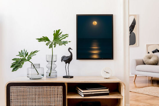 iLovePrints Moonlit Sea Gemälde Φεγγαρόλουστη Θάλασσα 115x170