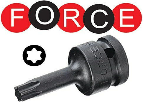 Force Air Socket Allen Torx 1/2" Walnut Pneumatic with Torx Head and Socket 1/2'' T60x60mm