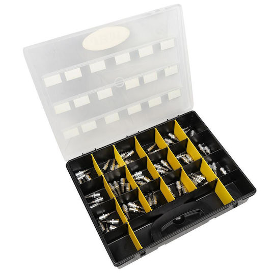 JBM Socket with Motor Allen, Torx, Straight, Phillips and Socket 1/4'' Set 18pcs