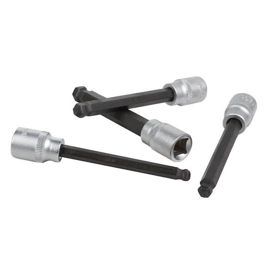 JBM Дълги Битови ключове с Ален и Квадратно Гнездо 3/8'' Комплект 7бр