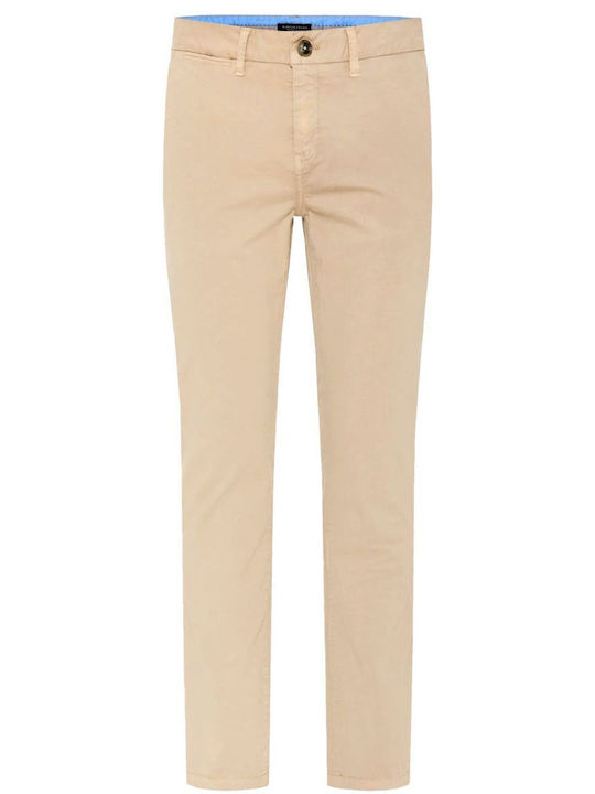 Chino Trousers in Regular Fit Greige