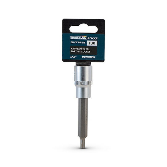 Bormann Pro Walnut with Torx Head and Socket 1/2'' Size T30 1pcs