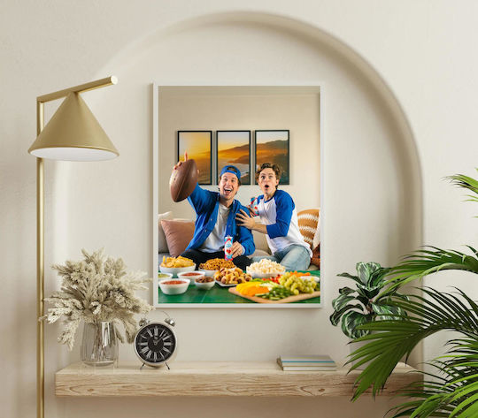 Painting Football Game Snack Time Football Game Snack Time 100x150
