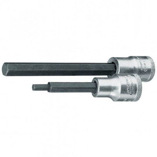 Gedore Priza Cheie tubulară cu Vârf Allen și Patrat de Prindere 1/2'' Dimensiune H5x180mm 1buc