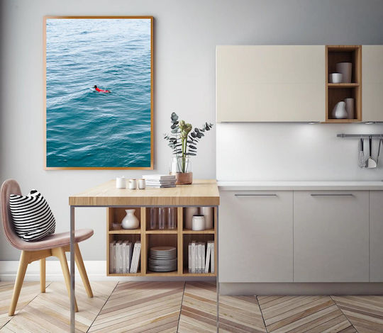 Πίνακας Surfer In Sea Σέρφερ Στη Θάλασσα 80x120