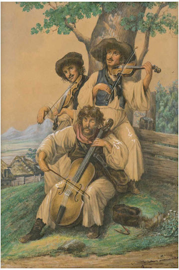 Панел Gypsy Music 100x150