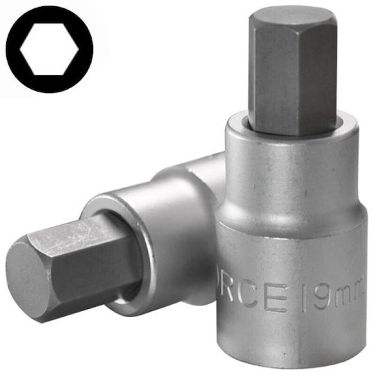 Force Socket 3/4" Allen Walnut with Allen Head and Socket 3/4'' H19x80mm