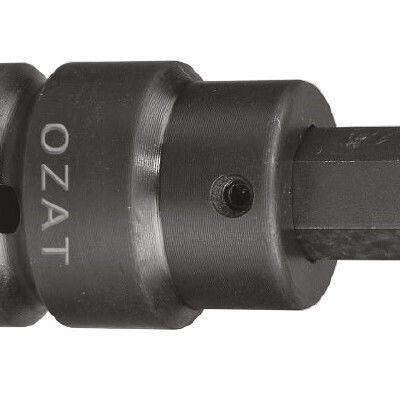 Impact Socket External Hex Profile 1.1/2'' 2 Pieces Size 27