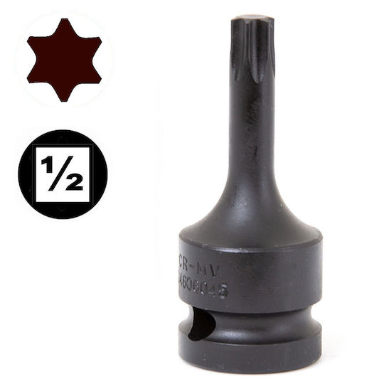 Force Walnut Pneumatic with Torx Head and Socket 1/2'' Size T35x60mm 1pcs