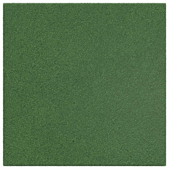 vidaXL Rubber Garden Floor Tile 50x50cm 12 Pieces