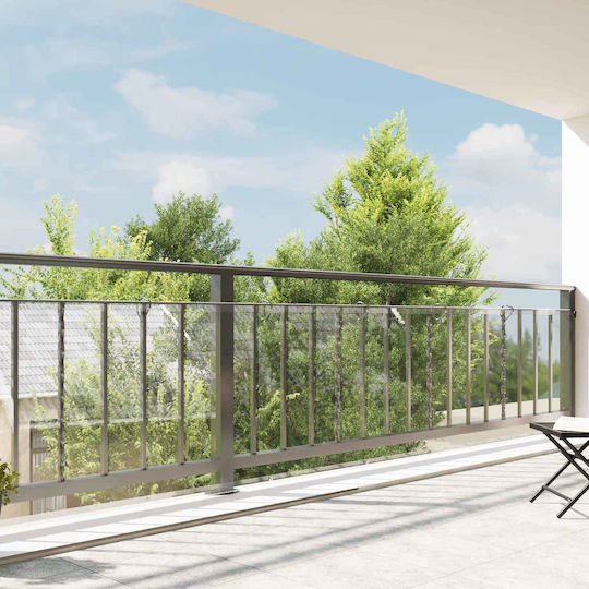 vidaXL Wasserdichter Planen 350gr/m² 10x1.5m Schwerer Typ Transparent