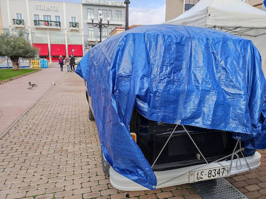 Dalimond PLW120 Waterproof Tarpaulin 120gr/m² 5x4m. Light Type White