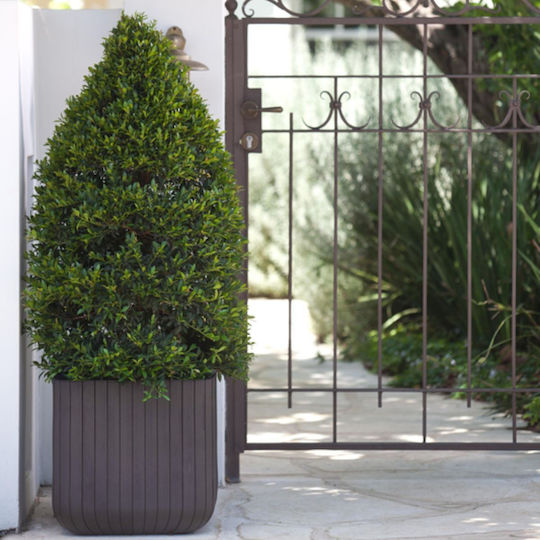 Flower Pot Cube Planter M Gray