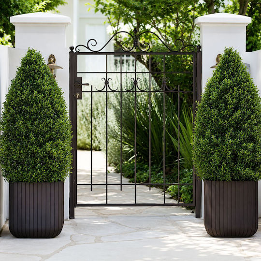 Flower Pot Cube Planter M Gray