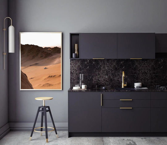 Панел Car In Desert Mountains Автомобил В Планините На Пустинята 60x90