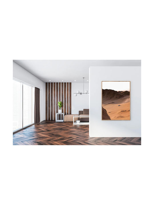 Панел Car In Desert Mountains Автомобил В Планините На Пустинята 60x90