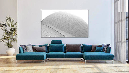 Geometrisches Architektonisches Design Gemälde 100x70