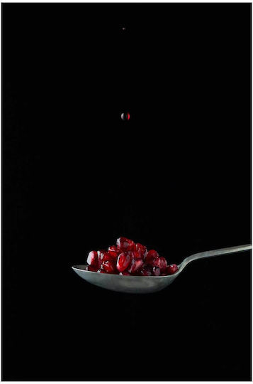 Πίνακας Pomegranate Seeds In Space Σπόροι Ροδιού Στο Διάστημα 80x120