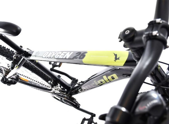 Capriolo 26" 2026 Black Mountain Bike with 21 Speeds