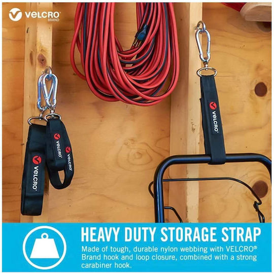 Velcro Ιμάντας Μαύρος