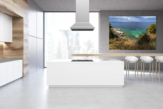 iLovePrints Serene Coastal Landscape Gemälde 120x80