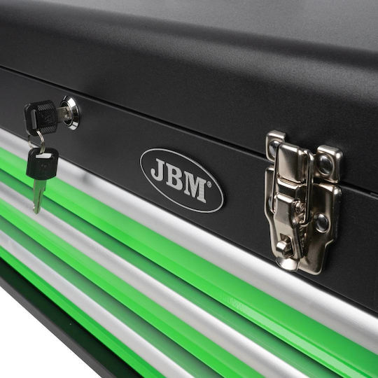 JBM Metallic Tool Carrier with 3 Drawers W53.4xD21.8xH28.8cm