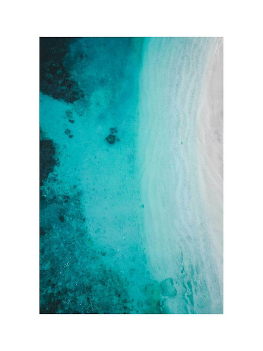 Панел Aerial View Crystal Clear Sea Аерофотография на Кристално Ясно Море 100x150