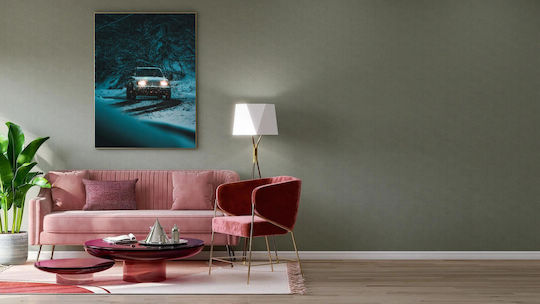Painting Car In Winter Snow Car In Winter Snow 40x65