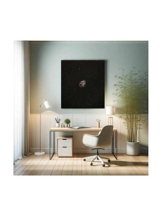 Painting Colorful Nebula In Space Multicolored Nebula In Space 80x80