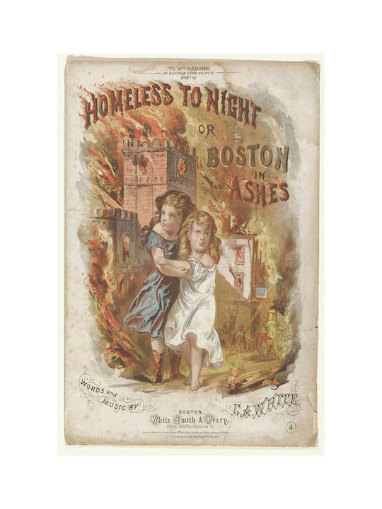 Πίνακας Illustrated Sheet Music Cover 100x150