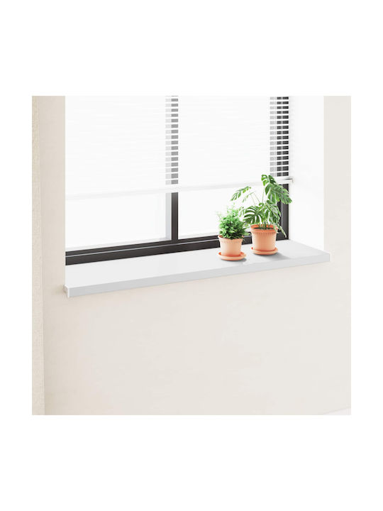 vidaXL PVC Fensterbank für Fensterrahmen P140xH45cm