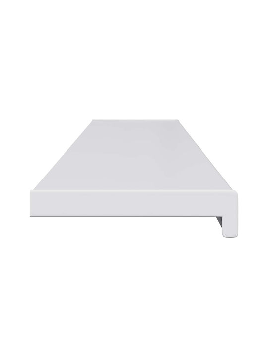 vidaXL Перваз на Прозорец PVC Ш120xВ25cm