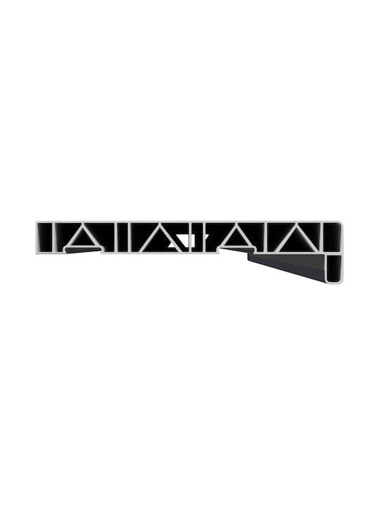 vidaXL Wooden Window Sill W160xH25cm