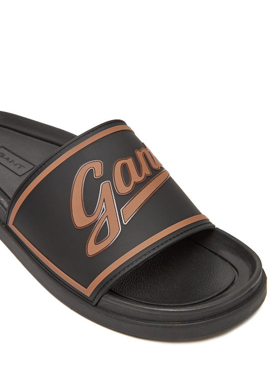 Pierbay Slapi Bărbați Negru Slides