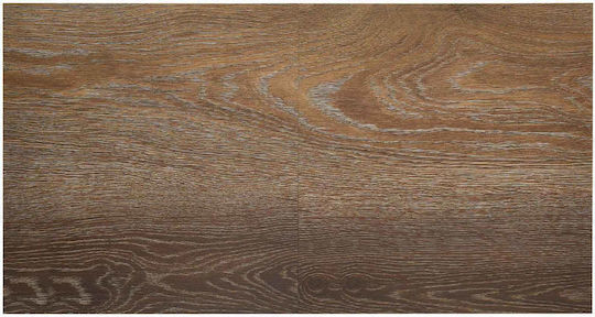 vidaXL Set Plastic Floor PVC With 20 Tiles L30.5xW30.5cm Brown
