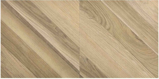 vidaXL Set Plastic Floor PVC with 20 Tiles L30.5xW30.5cm Brown