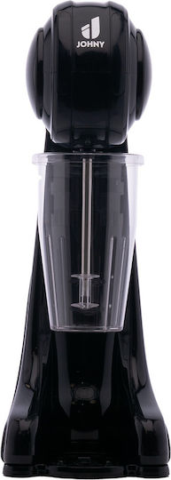 Johny Commercial Coffee Frother Ακ/20 in Black Color 400W with 2 Speeds