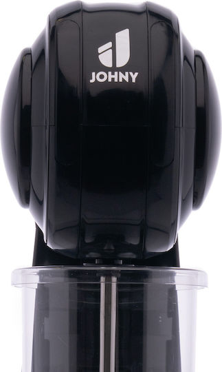 Johny Commercial Coffee Frother Ακ/20 in Black Color 400W with 2 Speeds