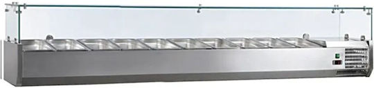Karamco Фризерна Витрина Настолна 150x39.5x43.5см Vetro 6