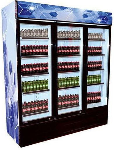 Intercool Getränkekühlschrank 1383Es Einzeltürig H206xB171xT72cm