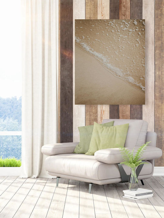 Πίνακας Gentle Waves On Sandy Shore Απαλά Κύματα Στην Αμμώδη Ακτή 80x120