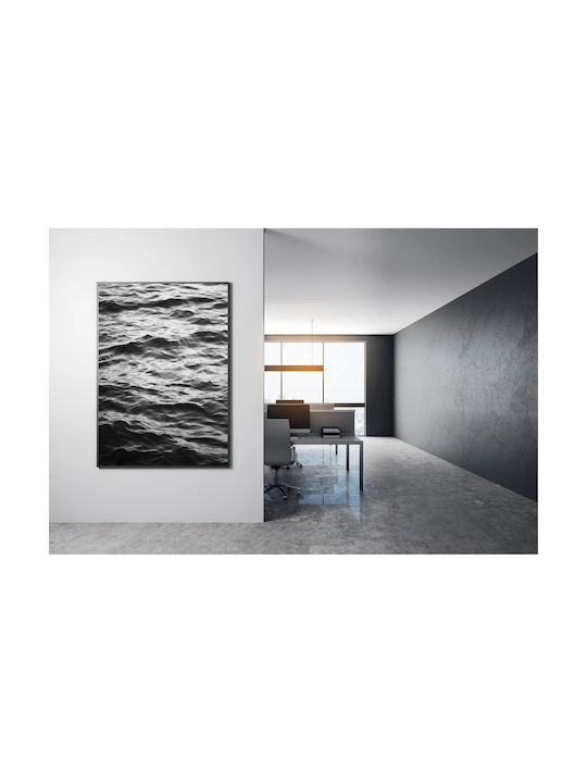 Painting Waves In Black White Waves Black White 70x100