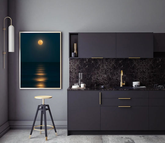 Πίνακας Moonlit Sea Φεγγαρόλουστη Θάλασσα 70x100
