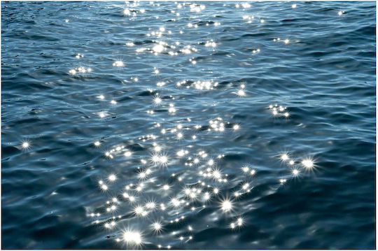 Πίνακας Sparkling Sea Αφρώδης Θάλασσα 150x100