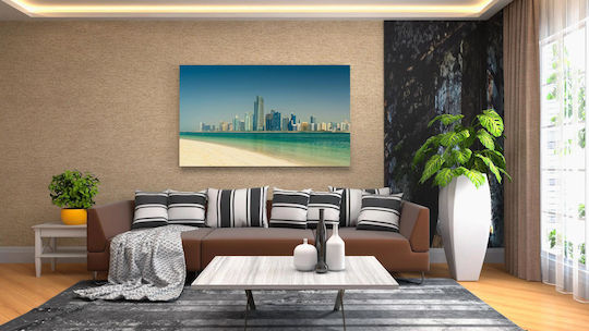 Панел Cityscape By Sea Градски Пейзаж До Морето 120x80