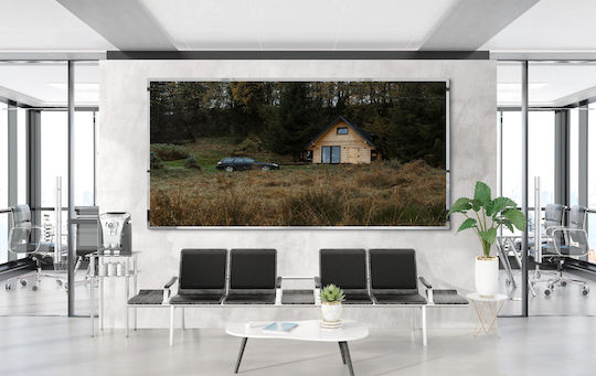 Панел Cabin In Woods Кола Кабина В Гората 90x60