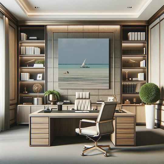Панел Sailboat На Море Истиоплоико В Морето 130x130