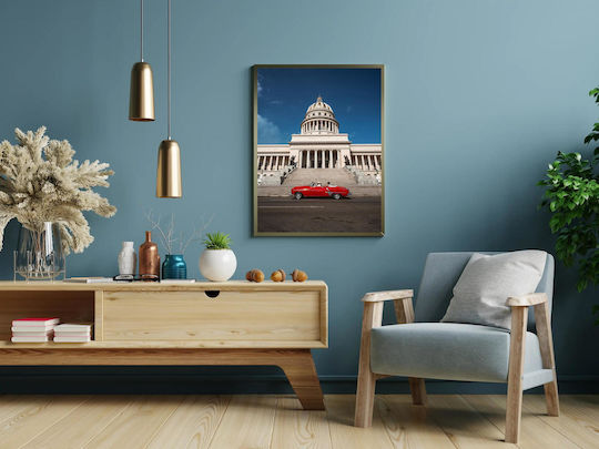 Painting Classic Car At Capitol Classic Car At Capitol 80x120
