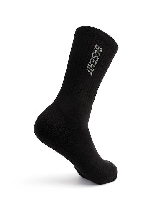 Basehit Unisex High Socks 2-pairs 242.bu08.05-black