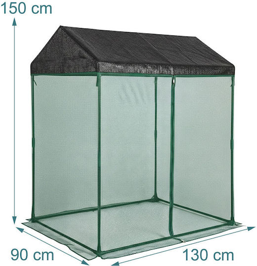 Relaxdays Grüner Blumentopf 8x65x27cm